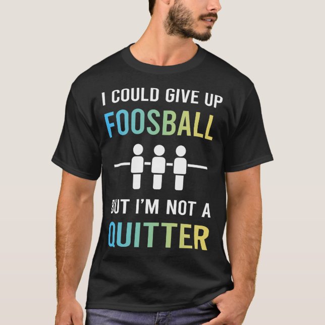 Camiseta No Es Un Futbolín Para Abandonar (Anverso)
