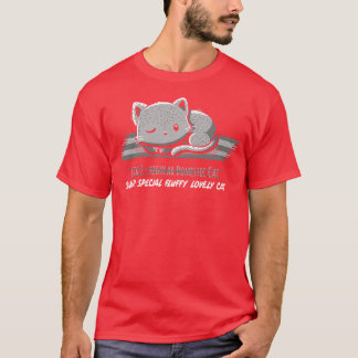 Camiseta No es un gato doméstico normal negro