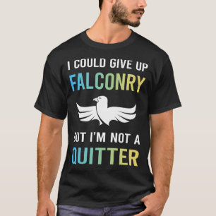 Camiseta No es un halconero que abandona la cetrería