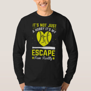 Camiseta No es un hobby, es mi escape de un verdadero softw