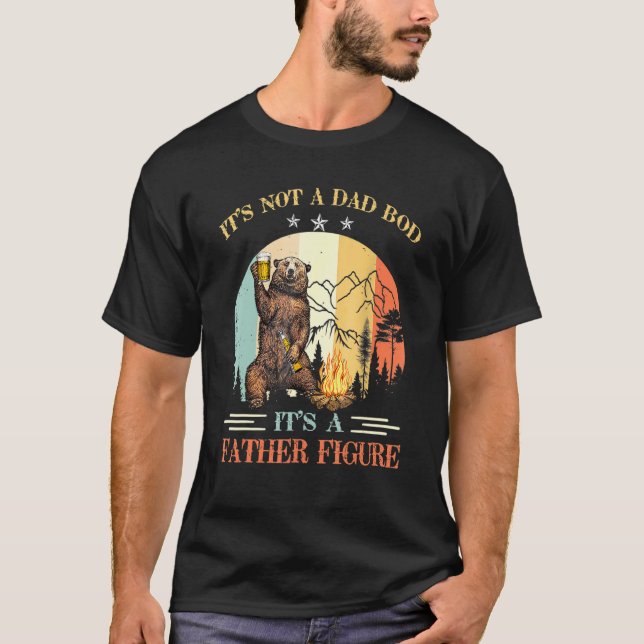Camiseta No Es Un Hombre De Papá. Su Padre Figura Traje De  (Anverso)