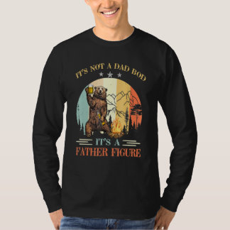 Camiseta No Es Un Hombre De Papá. Su Padre Figura Traje De