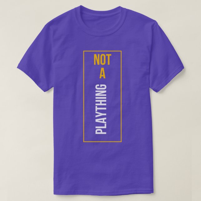 Camiseta No es un juego (Diseño del anverso)