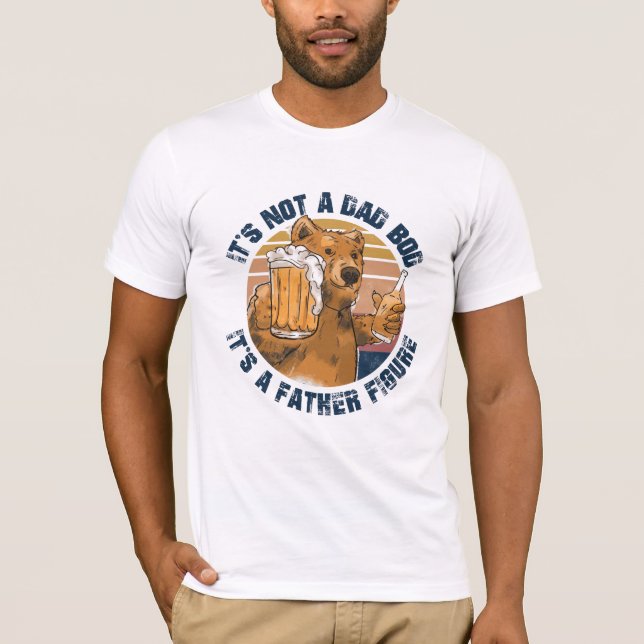Camiseta No es un oso divertido para papá (Anverso)