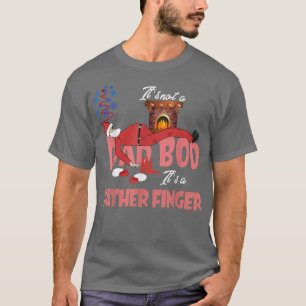 Camiseta No Es Un Papa Bob Es Un Padre Finger Merry Christ
