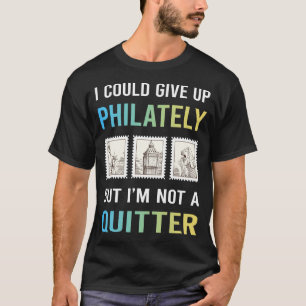 Camiseta No es un sellador de filatelia de sello de correos