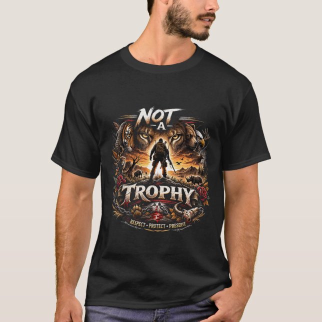 Camiseta No es un Trofeo (Anverso)