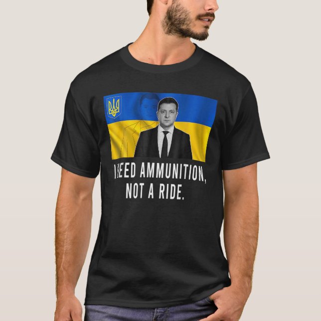 Camiseta No es un viaje a Ucrania (Anverso)
