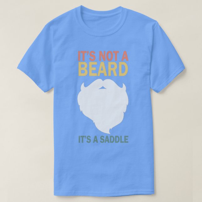 Camiseta No Es Una Barba, Es Una Cabeza Graciosa 1 (Diseño del anverso)
