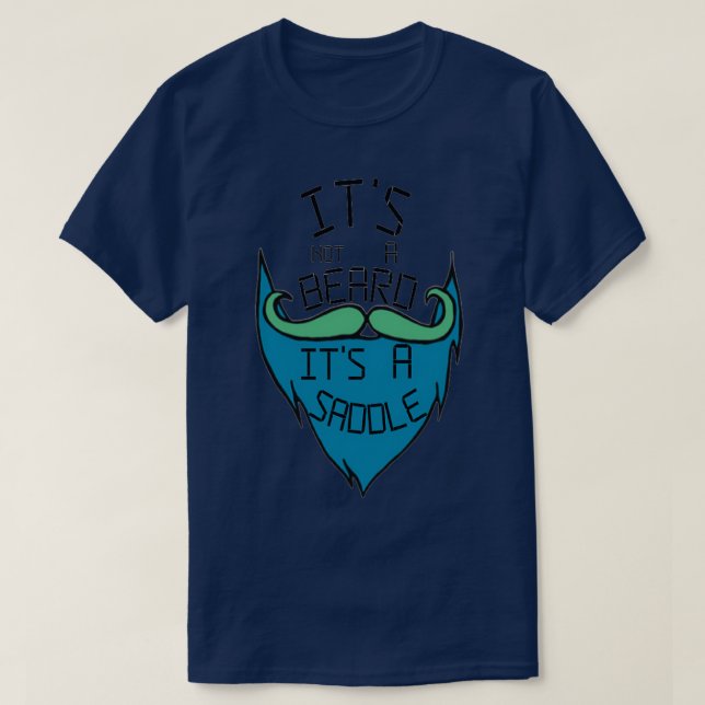Camiseta No es una barba, es una silla 13 (Diseño del anverso)