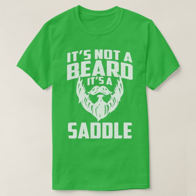 Camiseta No Es Una Barba, Es Una silla Graciosa 2 (Diseño del anverso)