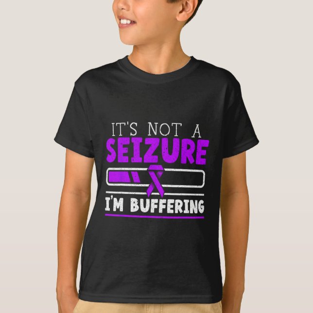 Camiseta No es una convulsión que esté amortiguando las ans (Anverso)