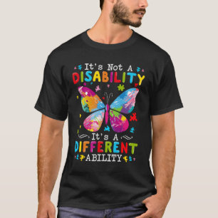 Camiseta No es una discapacidad, es una habilidad diferente