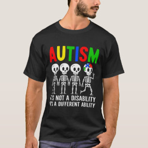 Camiseta No es una discapacidad Es una habilidad diferente