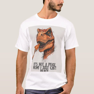 Camiseta "No Es Una Fase" de Pizza T-Rex Relatable