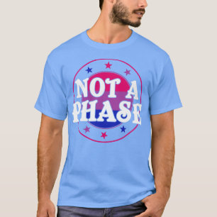 Camiseta No es una fase divertida del orgullo gay bisexual