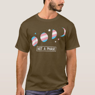 Camiseta No es una fase en la bandera transversal divertida
