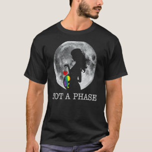 Camiseta No es una fase Moon Lgbt Trans Orgullo Transgénero