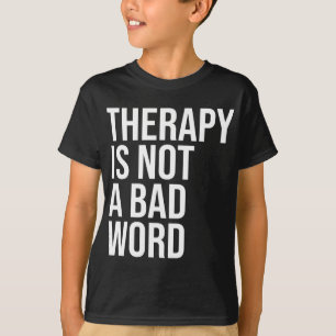 Camiseta No Es Una Mala Palabra La Cita De Concienciación S