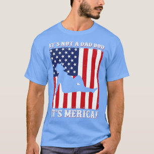 Camiseta No es una Merica divertida de papá Bod el 4 de jul