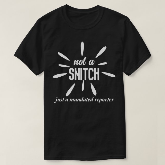 Camiseta No Es Una Niña Sólo Un Encargado Profesor De Repor (Diseño del anverso)