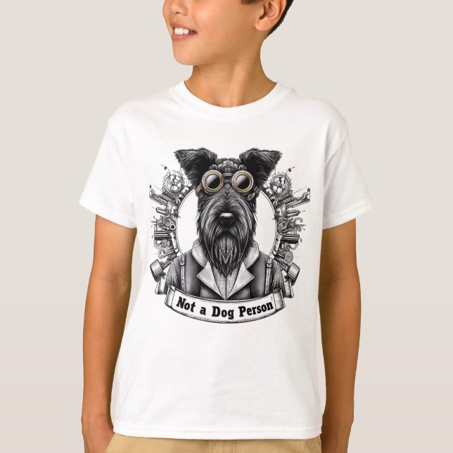 Camiseta No es una persona de perro 02 (Anverso)