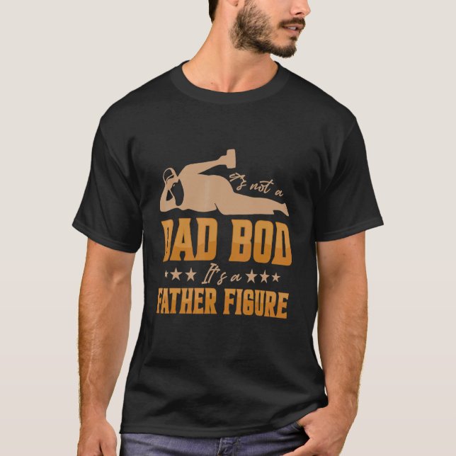 Camiseta No es una sangre de papá, es la figura de un padre (Anverso)