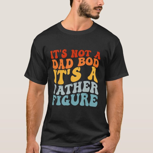 Camiseta No es una sangre de papá, es una fe de padre retro (Anverso)
