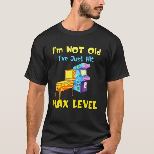 Camiseta No es viejo el nivel máximo del abuelo Viejo juego (Anverso)