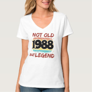 Camiseta No es viejo pero Leyenda 1988