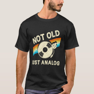Camiseta No es viejo, solo música de vinilo retro para el d