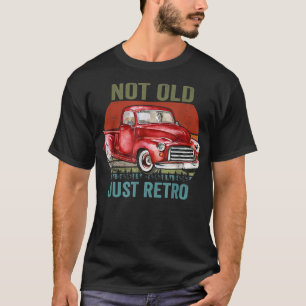 Camiseta No es viejo, solo un viejo camión retro