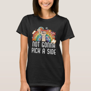 Camiseta No escogerá un lado del Orgullo Bisexual Bisexuali