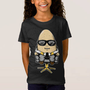 Camiseta No escogí el humor divertido de la vida del huevo