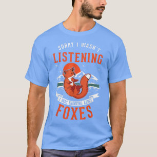 Camiseta No escuchaba que estaba pensando en Foes