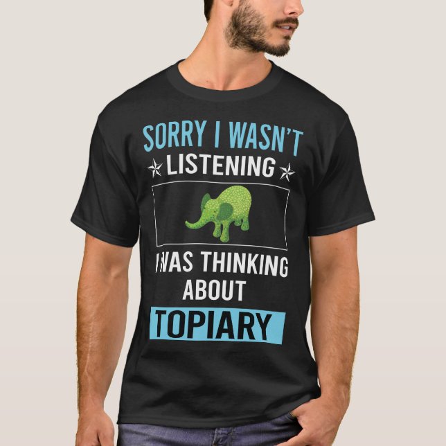 Camiseta No escuchar el tema (Anverso)