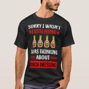 Camiseta No escuchar vestimenta de rancho