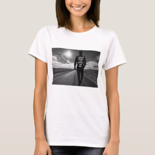 Camiseta No espero nada de la cita motivadora T-Shirt