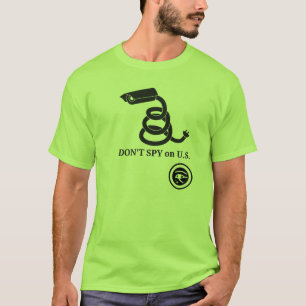 Camiseta NO ESPÍE en los E.E.U.U.