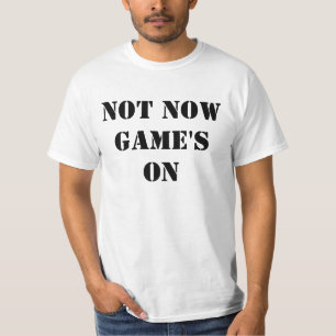 Camiseta No está activado el juego