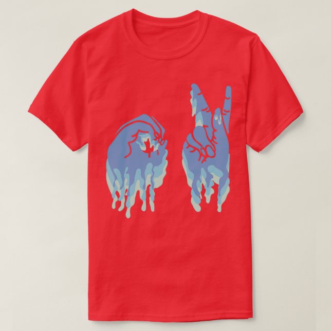 Camiseta No está bien azul (Diseño del anverso)