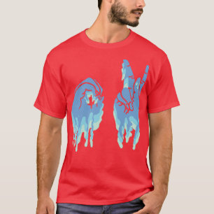 Camiseta No está bien azul
