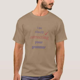 Camiseta No está corrigiendo tan silenciosamente tu oferta 