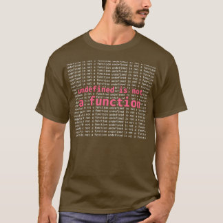 Camiseta No está definido como un programador JavaScript de