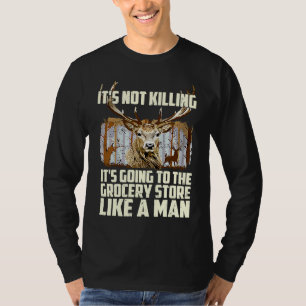 Camiseta No está matando, va al supermercado