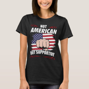 Camiseta No Estadounidense, Pero Ame, Turista De Apoyo