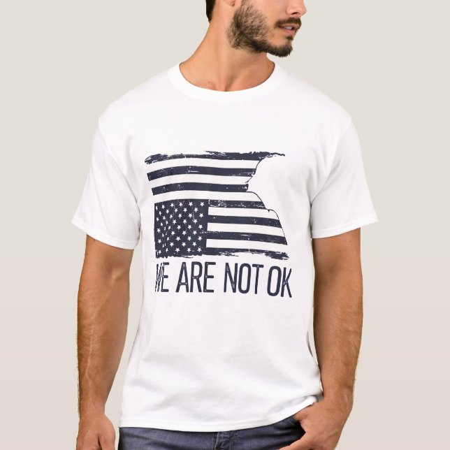 Camiseta No Estamos De Acuerdo (Anverso)