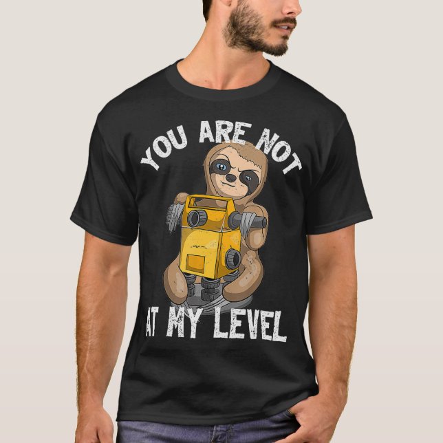 Camiseta No Estás En Mi Nivel De Estudios De Tierra O Geomá (Anverso)