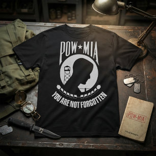 Camiseta No estás olvidado POW/MIA