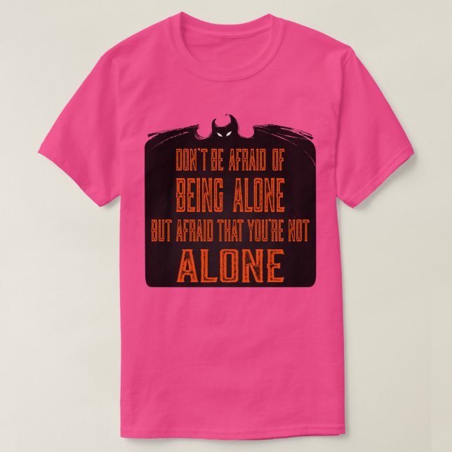 Camiseta No Estás Solo (Diseño del anverso)